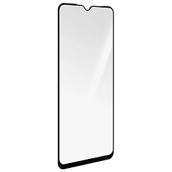 Avizar Verre Trempé pour Xiaomi Redmi 12C dureté 9H Transparent Bord biseauté noir