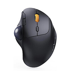 Souris Trackball verticale sans fil, souris ergono,Noir