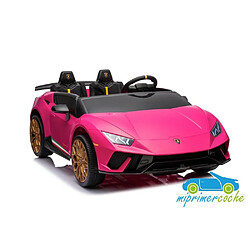 Lamborghini Huracan Performante Spyder 24V 4X4 2 Places 2.4G : Couleur - Rose