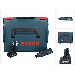 Bosch GRO 12V-35 Professional Outil rotatif sans fil avec boîtier L-Boxx + 1x Batterie GBA 6,0 Ah - sans Chageur