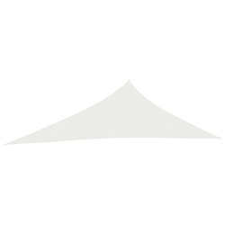 Helloshop26 Voile d'ombrage 160 g/m² blanc 4 x 5 x 6,8 m PEHD 02_0009032