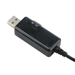 Avis Wewoo Adaptateur Câble de renforcement USB 5V Step Up to 9V Convertisseur tension ajustable 12V 1A Transformateur élévateur tension, régulateur CC avec commutateur EU