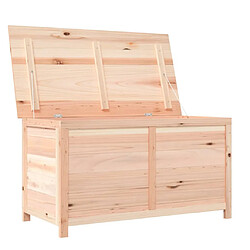 Acheter vidaXL Boîte à coussins d'extérieur 100x50x56 cm Bois de sapin massif