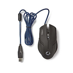 Avis NC Souris gamer ergonomique optique 6 boutons filaire USB avec éclairage