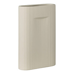 Acheter EPIKASA Vase Décoratif Foxglove, Blanc, Grès, 6,5x16,5x26 cm