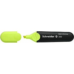 Schneider job 150 Surligneur rechargeable Résiste à la lumière Avec clip Jaune Lot de 10