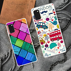 Coque en TPU impression de motifs souple éléments de Londres pour votre Samsung Galaxy A41 (Global Version)