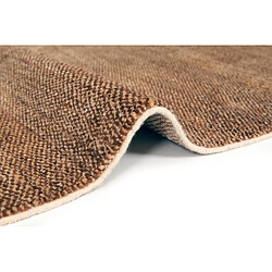 Vidal Tapis de laine 244x204 brun Juma pas cher