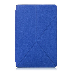 Etui en PU avec support origami avec aimant puissant bleu pour votre Samsung Galaxy Tab A7 10.4 (2020) T500