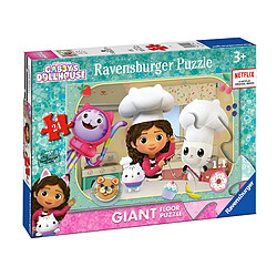 Ravensburger Puzzle 24 Pièces La Cuisine de Gabby de Gabby's Dollhouse Collèction Giant Floor Multicolore pas cher