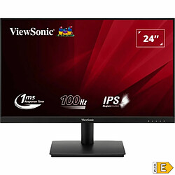 Ecran 23.6" Viewsonic VA240-H 1920x1080 LED SuperClear IPS 100Hz 250cd/m2 1ms HDMI VGA VESA 75x75 Inclinaison pas cher