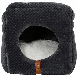 ZOLUX Niche panier 2 en 1 ouatiné Paloma pour chat - 35 x 35 x 35 cm - Beige