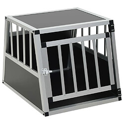 vidaXL Cage pour chien avec une porte 54 x 69 x 50 cm