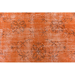 Avis Vidal Tapis de laine 279x152 orange Ultra Vintage