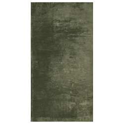 vidaXL Tapis HUARTE à poils courts doux et lavable vert forêt 60x110cm