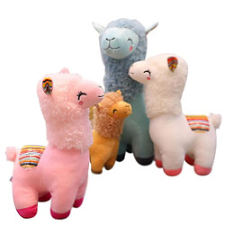 Universal Poupée d'alpaca mignonne, peluche, peluche, cadeau créatif (marron).