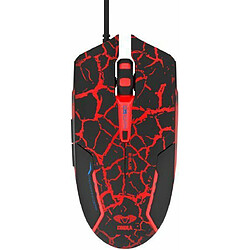 E-BLUE EMS624BKCAIU Souris USB Optique 2500 DPI Noir, Rouge