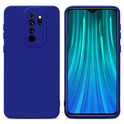 Cadorabo Coque Xiaomi RedMi NOTE 8 PRO Etui en Bleu