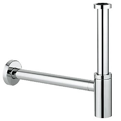 Grohe - Siphon en laiton chromé pour lavabo Grohe Veris