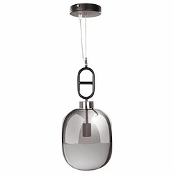 Paris Prix Lampe Suspension Design Calai 150cm Gris & Noir