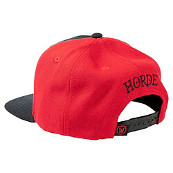 Jinx World of Warcraft - Horde Leather Emblem Snapback