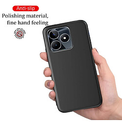 Avis Htdmobiles Coque pour Realme C51 / C53 / Narzo N53 - housse etui silicone gel fine + film ecran - NOIR