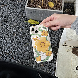 Avis GUPBOO Étui pour iPhone12 Line English Flower Support de coque de téléphone japonais et coréen