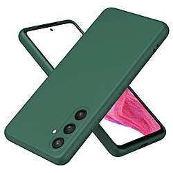 Htdmobiles Coque pour Samsung Galaxy S24 5G - housse etui silicone gel fine + film ecran - VERT