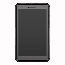 Avis Coque en TPU cool pneu hybride avec béquille noir pour votre Lenovo Tab E7 7.0 7104F