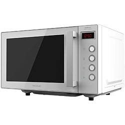 Cecotec micro-ondes numérique de 20L 700W gris blanc