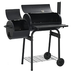 Avis vidaXL Barbecue fumoir classique au charbon