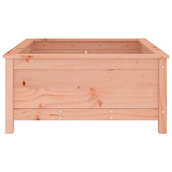 Maison Chic Jardinière,Bac à fleurs - pot de fleur 82,5x82,5x39 cm bois massif douglas -GKD55828 pas cher