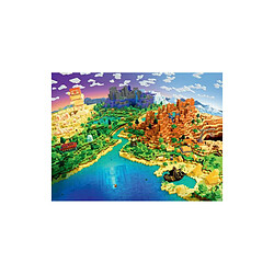 Ravensburger Puzzle 1500 p monde Minecraft