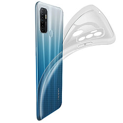 Avizar Coque Oppo A53 / A53s Protection Flexible Fine et Légère Transparent pas cher