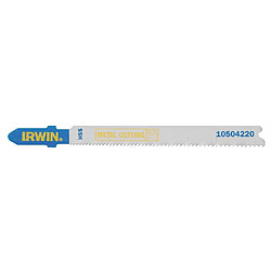 IRWIN - Lame de scie sauteuse HSS T118A métaux 92 mm - 5 lames