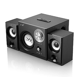 Universal Système de théâtre domestique Conférenciers informatiques Bluetooth Speaker TV Subwoofer | Conférenciers informatiques (noir)