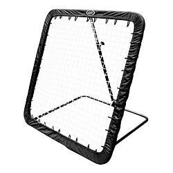 AXI Rebounder Pro120 | Filet de Rebond Football Noir - 120x120cm | Rebondisseur de Foot Réglable | Kickback - Multisport | Filet en PP Résistant de 4 mm d'épaisseur avec élastique | A partir de 2 ans