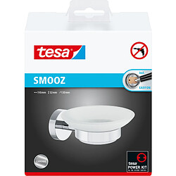 tesa Porte-savon SMOOZ, avec colle, verre satiné ()