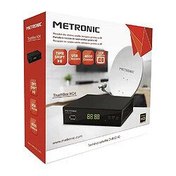 Acheter Metronic Décodeur Satellite Tuner Free-to-air Touch Box HD3 - Time Shift, Lecteur multimédia, Chaînes satellite étrangères gratuites en HD