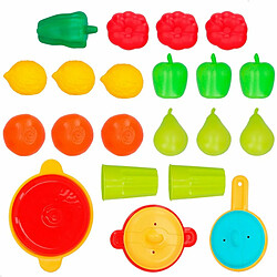 Avis Set de jouets alimentaires AquaSport Linge et ustensiles de cuisine 24 Pièces (9 Unités)