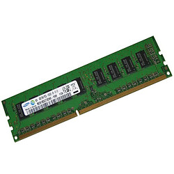 4GB RAM Serveur Samsung DDR3-1333 PC3-10600E Unbuffered ECC CL9 M391B5273CH0-YH9 - Occasion