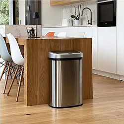 Acheter Poubelle automatique 58l inox - bat-58ls06a silvery - KITCHEN MOVE