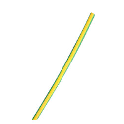 Bizline gaine thermorétractable verte et jaune de 12 à 4 mm