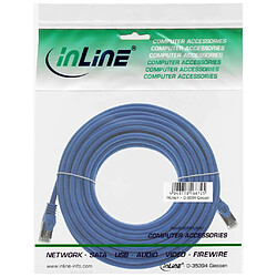 Avis Câble patch, S-FTP, Cat.5e, bleu, 7,5m, InLine®