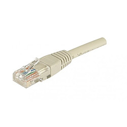 Abi Diffusion Cordon RJ45 catégorie 5e U/UTP gris - 0,15 m