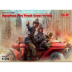 American Fire Truck Crew(1910s)2 Figures - 1:24e - ICM