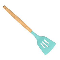 Ustensile De Cuisine En Silicone Avec Manche En Bois Pour Le Type De Cuisine 1