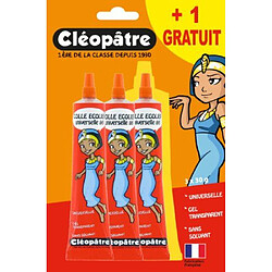 Lot de 2 tubes +1 gratuit de colle gel forte universelle