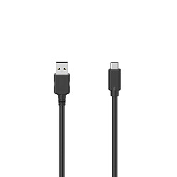 HAMA USB-C Cable, USB-A Plug vers USB-C Plug, USB 2.0, 480 Mbit/s, 1 . 50 m