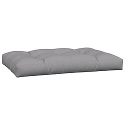 Acheter vidaXL Coussins de palette lot de 7 gris tissu